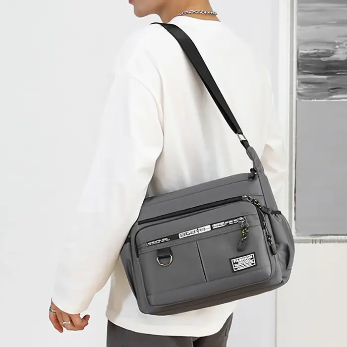 Sac à bandoulière Oxford de luxe pour homme