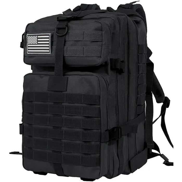 45L homme sacs à dos tactiques sacs de voyage en plein air en plein air 3P sac d'école EDC Molle Pac