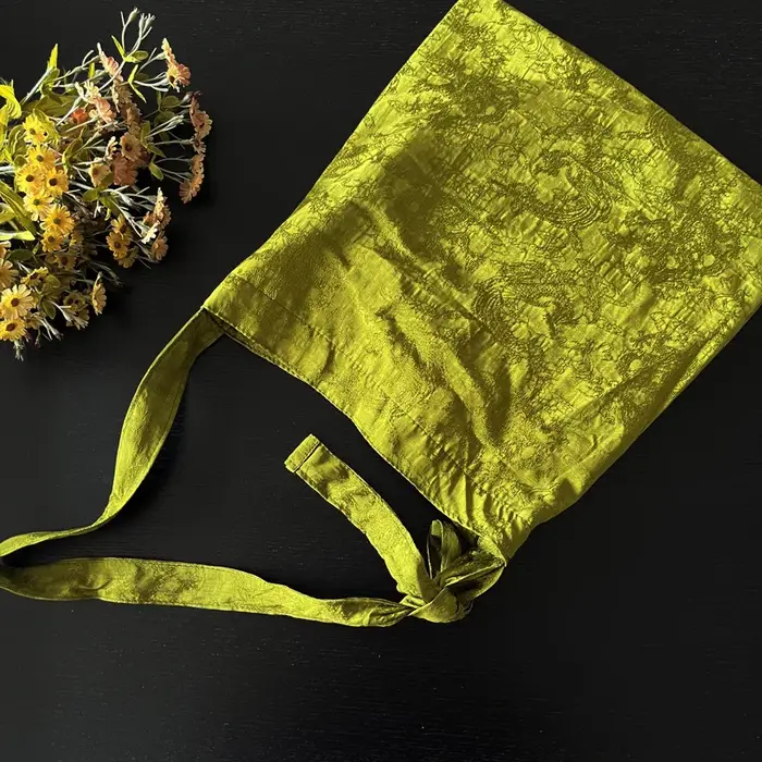 Sac à Bandoulière Jacquard Vintage pour Femme