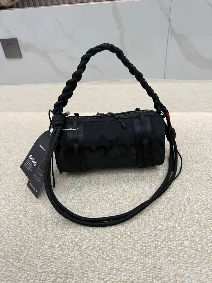 Nouveau sac cylindrique Topolo, sac de facteur en nylon, sac seau, sac bandoulière, sac à épaule, sa
