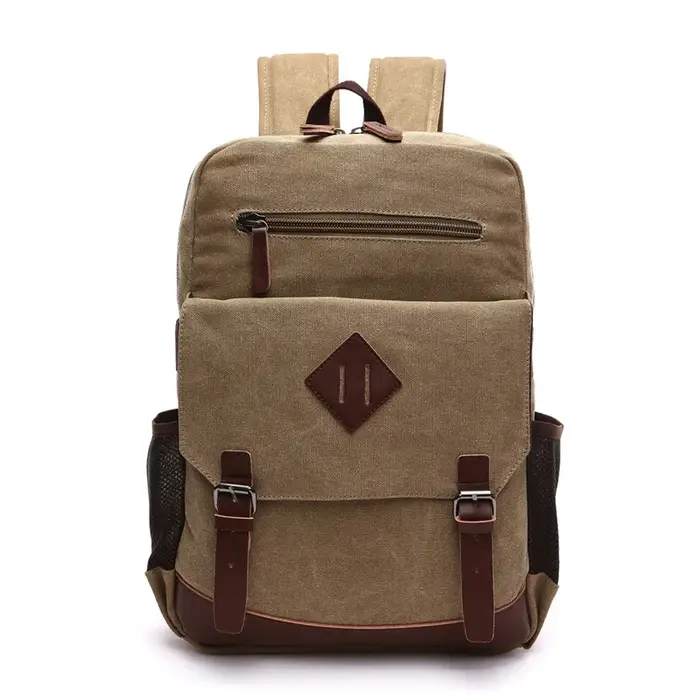Sac à dos pour hommes sac à dos en toile Vintage sacs de voyage