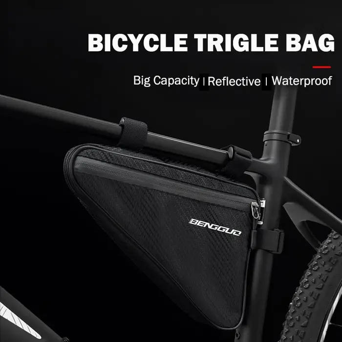 Sac triangulaire de vélo étanche