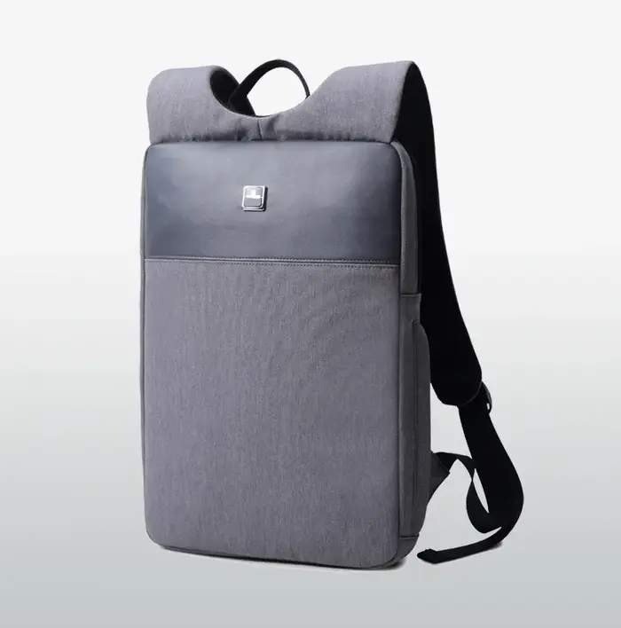 Sac à dos d'ordinateur fin et léger, Simple, pour ordinateur portable de 14/15 pouces, pour affaires