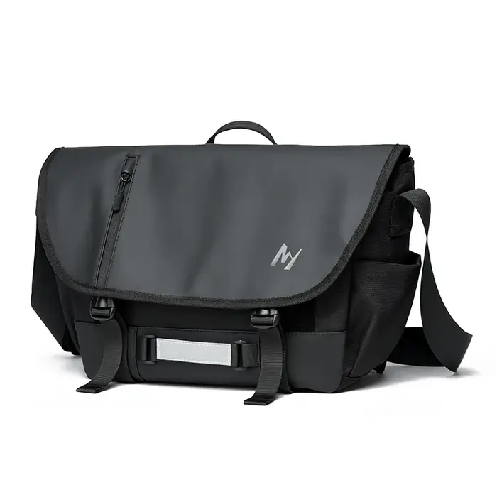 MATE ELAN Urban hommes noir sac de messager étanche voyage en plein air Sport épaule sac à bandouliè