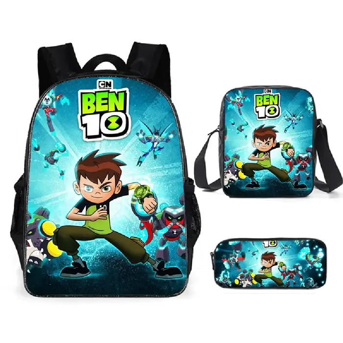 Sac à dos Hacker pour adolescents Ben 10