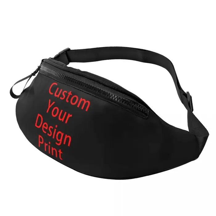 Personnalisez votre Design Fanny Pack femmes hommes Logo personnalisé imprimé sac de taille à bandou
