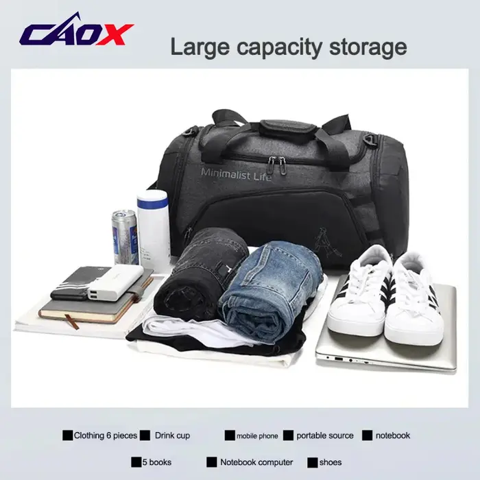 Sacs de sport en nylon imperméables pour la gym
