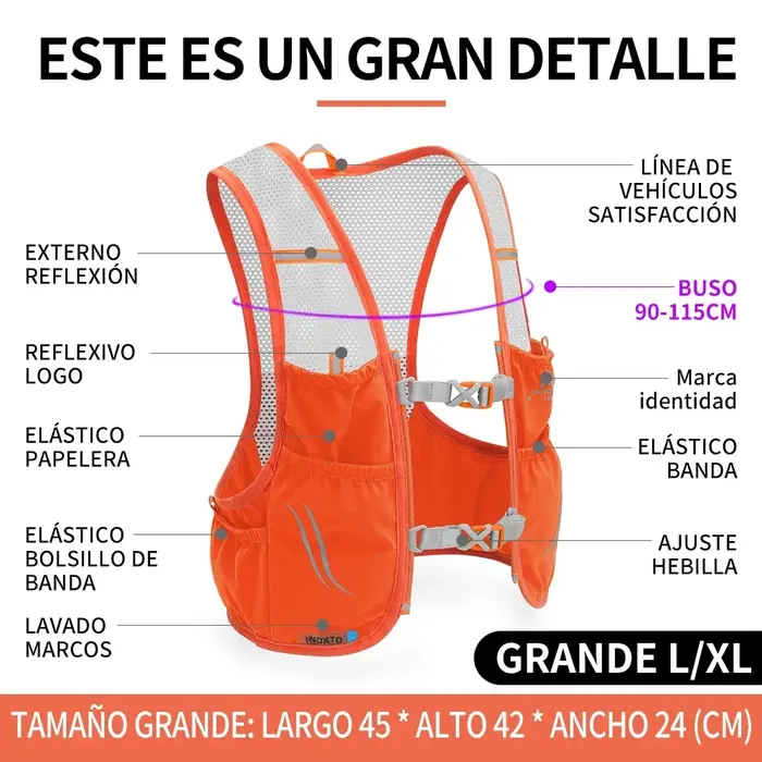 INOXTO – sac à dos de course léger