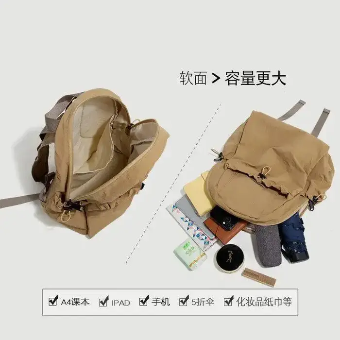 Nouveau sac à dos étanche de voyage de grande capacité en vente personnalité Simple décontracté léger sac à dos de Sport pour hommes et femmes