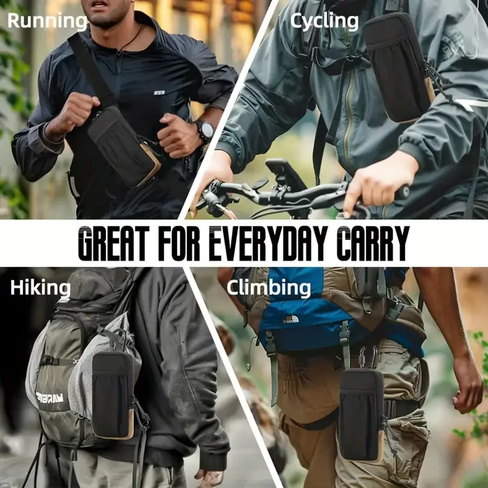 Pochette de téléphone portable extensible pour sports de plein air