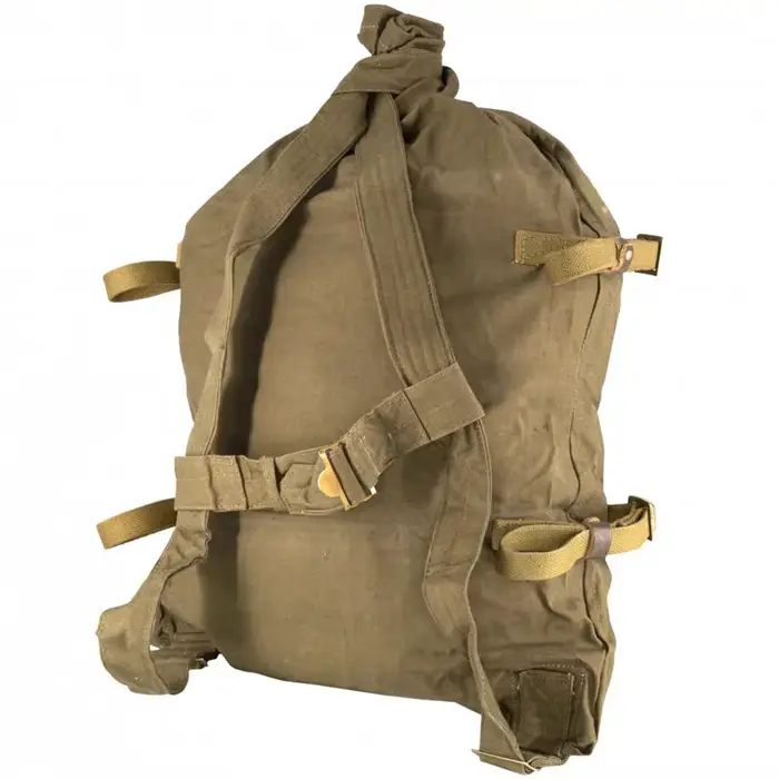 Sac en toile soviétique, sac à bagages russe, sac à dos tactique de randonnée en plein air et de cam
