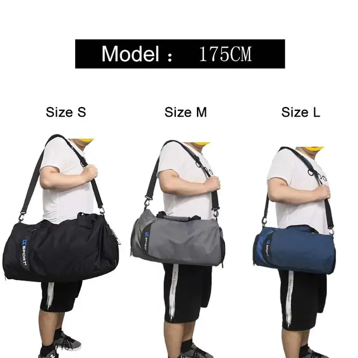 Sac de voyage avec compartiment à chaussures indépendant