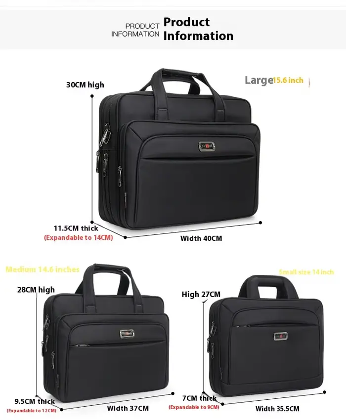 Sac d'ordinateur portable pour hommes