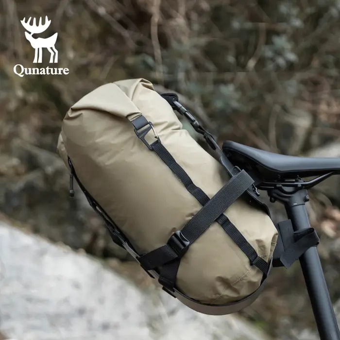 Qunature Bikepacking sac de vélo ultraléger étanche support de rangement de cyclisme sac multifonctionnel voyage sacs