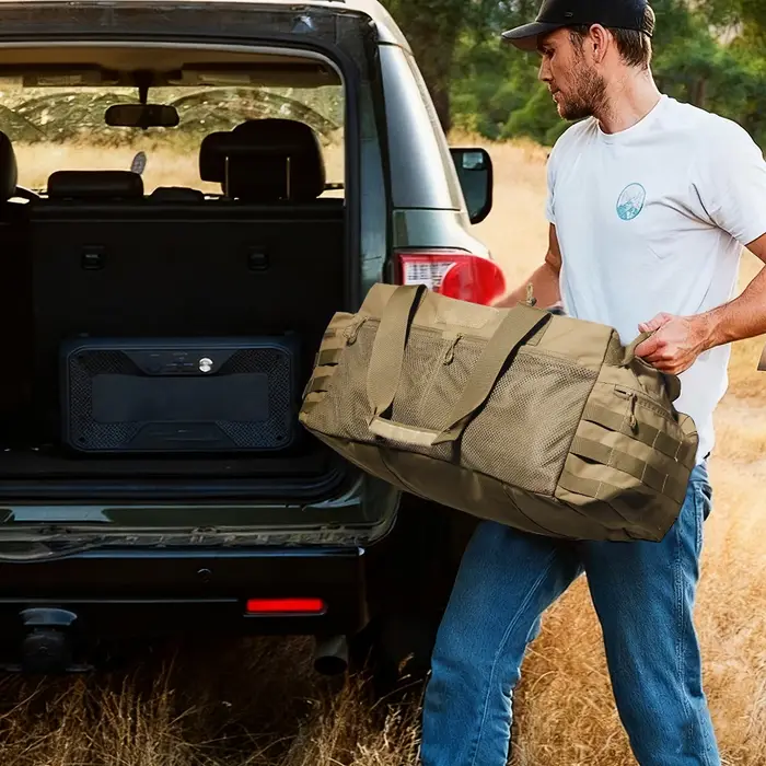 Sac polochon robuste et durable – Multi-compartiments