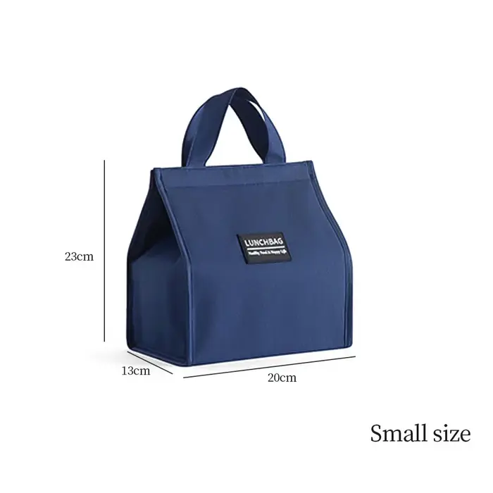 Sac à déjeuner isotherme thermique pour hommes et femmes, boîte à Bento Portable en tissu Oxford, or