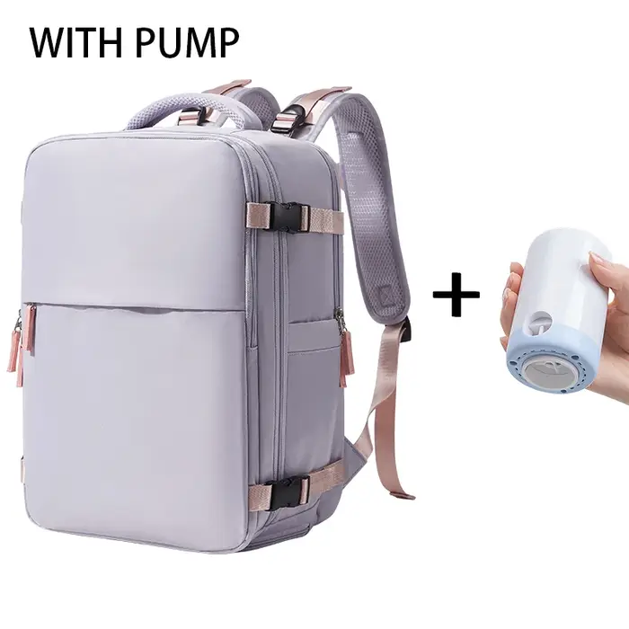 Sac à dos de compression sous vide avec pompe à vide