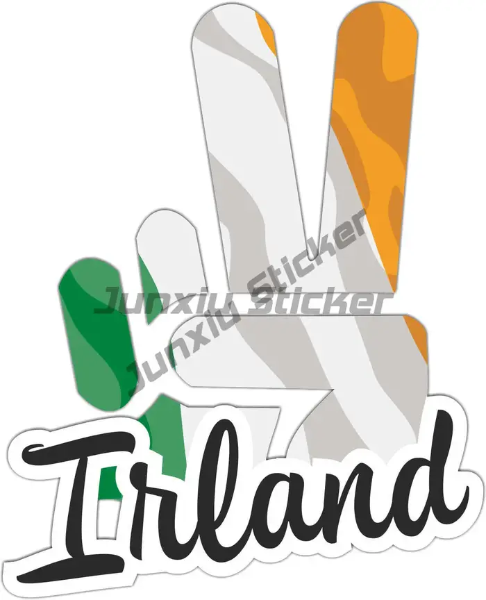 Autocollant de l'arrête de l'irlande