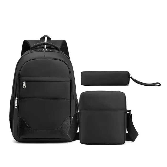 Sac à dos pour étudiant, Double sac à bandoulière, Style collégial, unisexe, collège, lycée, ensembl