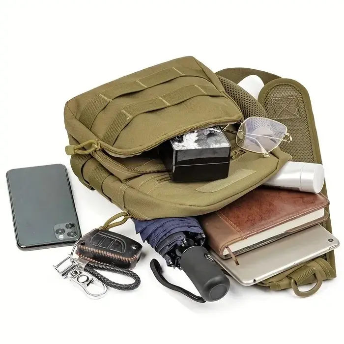 Sac à bandoulière militaire