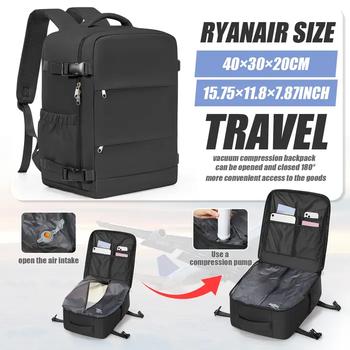 Sac à dos sous vide Ryanair 40x30x20