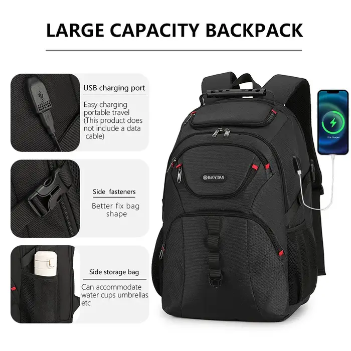 Sac à dos pour hommes, sac à dos de randonnée universel