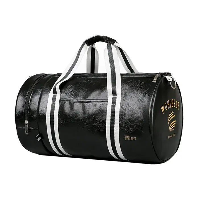 Sac de sport en cuir PU pour hommes