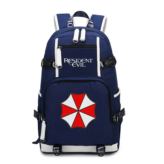 R-Resident Evil U-Umbrellas Sac à dos d'impression pour hommes et femmes
