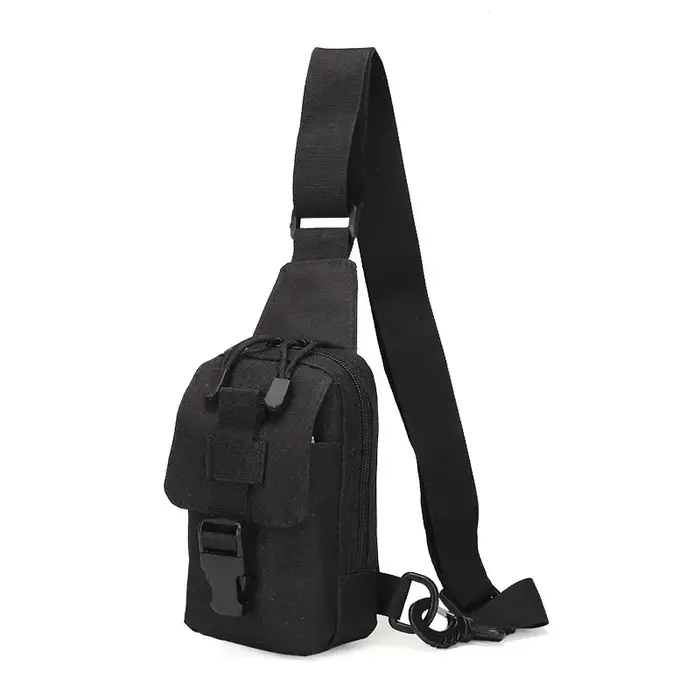 Sac de poitrine tactique militaire Trekking Pack EDC sac de sport sac à bandoulière sac