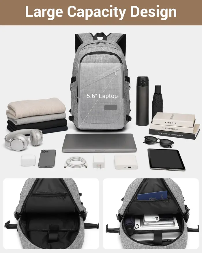 Sac à dos pour ordinateur portable KONO 15