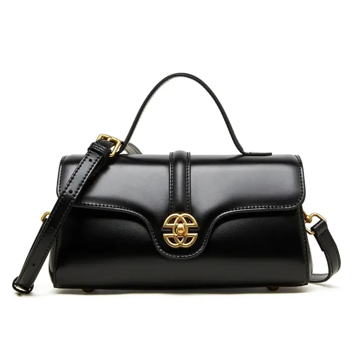 Sac à main de luxe en cuir de vache fendu pour femmes, sac à bandoulière carré de bonne qualité, nou