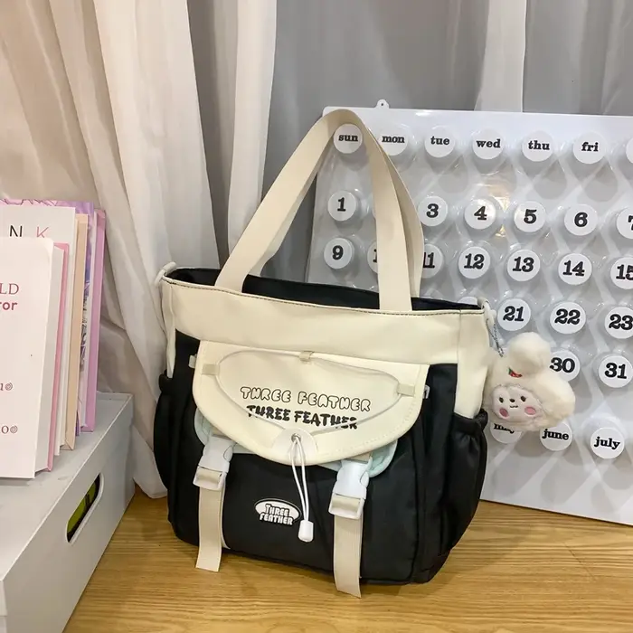 Sac à dos avec pendentif de dessin animé Ins de Style coréen