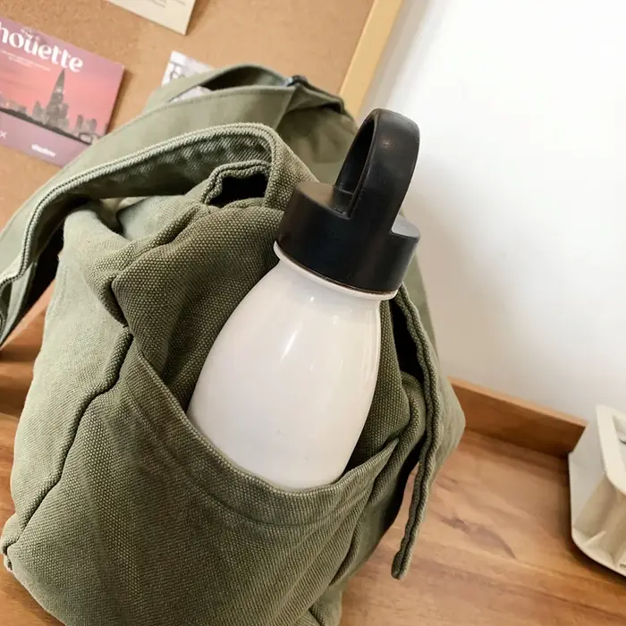 Sac messager tendance à rabat
