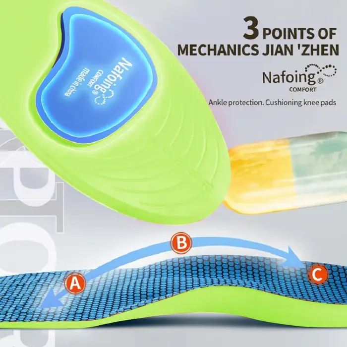 Semelles orthopédiques pour pieds