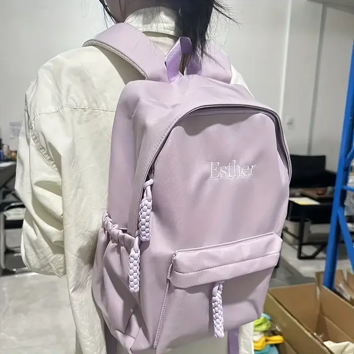 Sac à dos pour enfant brodé avec nom personnalisable