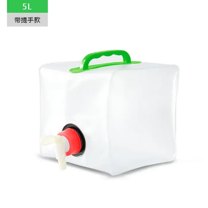 Sac à eau pliant d'extérieur, sac à eau Portable de grande capacité, grand récipient, bouilloire, se