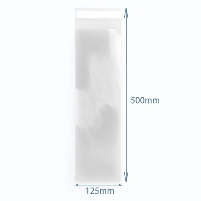 Poly-Prop Bags 125x500mm Reaseal (500)