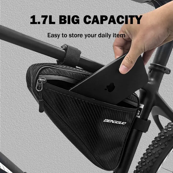 Sac triangulaire de vélo étanche