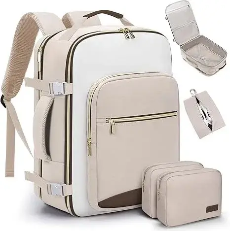 Lot de 4 sacs à dos de voyage 40L pour femmes