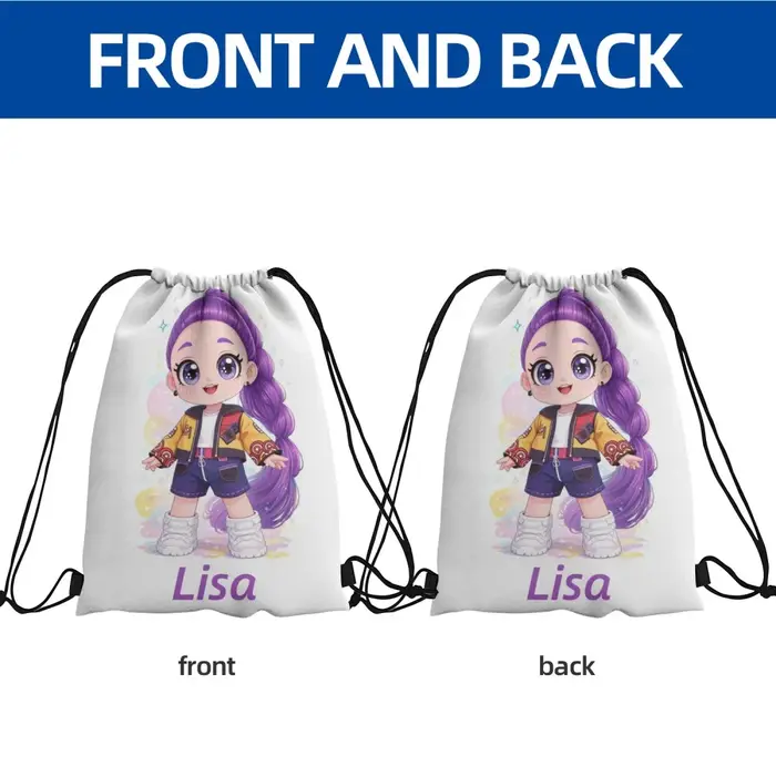 Sac à dos personnalisé avec cordon de serrage