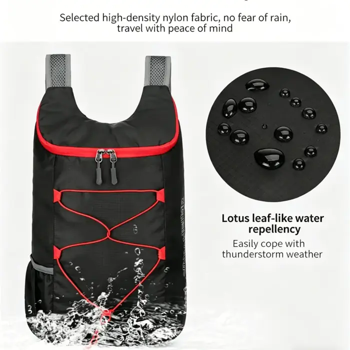 Sac de randonnée pliable pour l'extérieur
