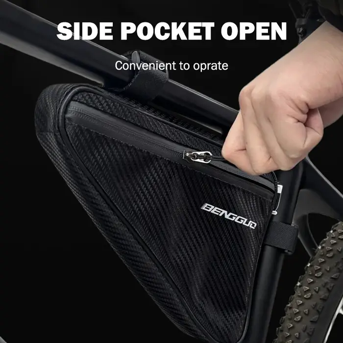 Sac triangulaire de vélo étanche
