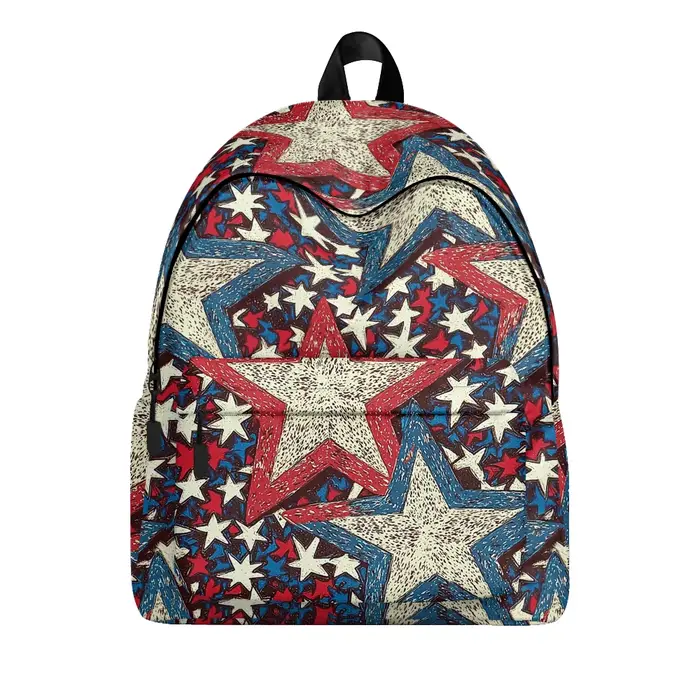 Sac à dos imprimé à rayures étoiles patriotiques