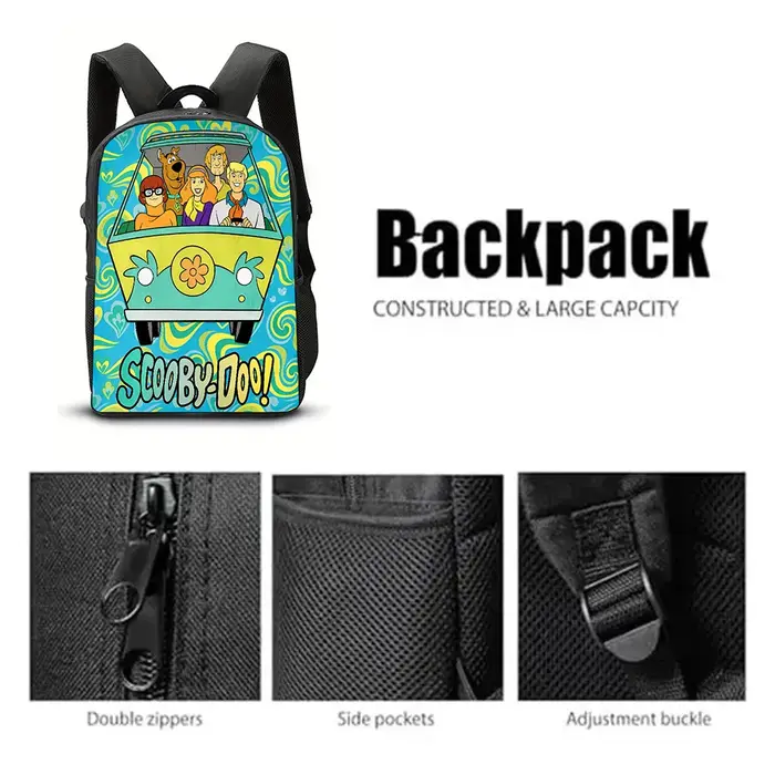 Sacs d'école Scoobys Doo pour garçons et filles