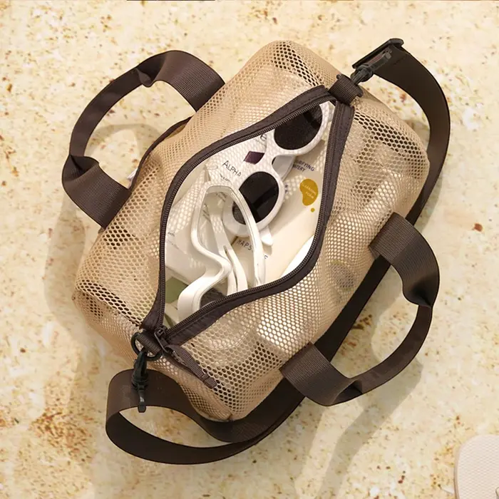 Sac de plage en maille respirante