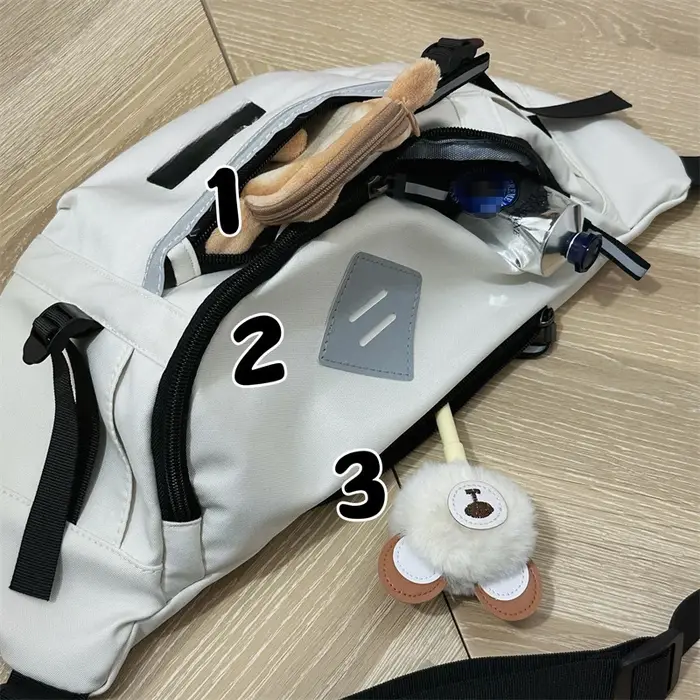 Sac de poitrine coréen Y2K pour étudiants