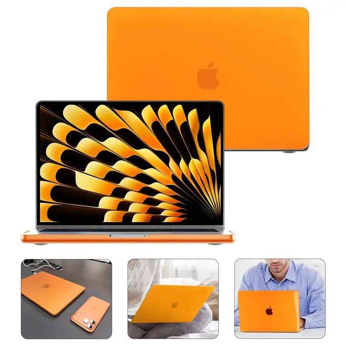 Étui pour ordinateur portable pour Macbook Air 13.6 pouces M4 M3 M2 puce 2025 2024 2022 A3240 A3113 A2681