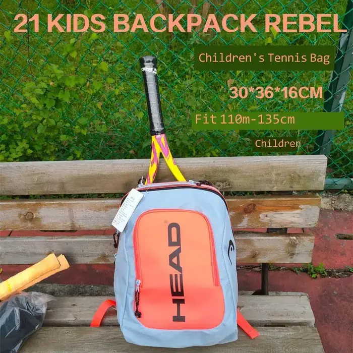 Tête sac de Tennis enfants sac à dos sac à dos