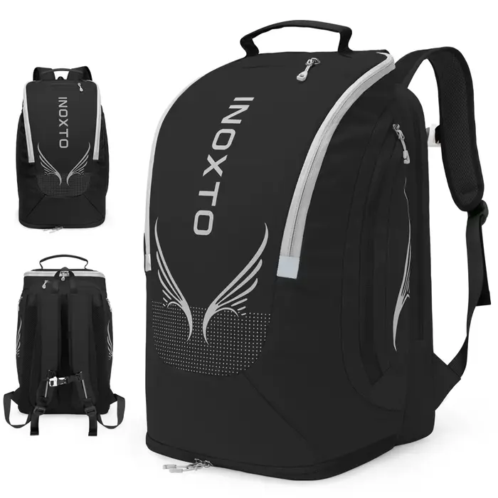 Sac à dos de Tennis 40L pour hommes et femmes, grand sac de Pickleball avec rangement indépendant de