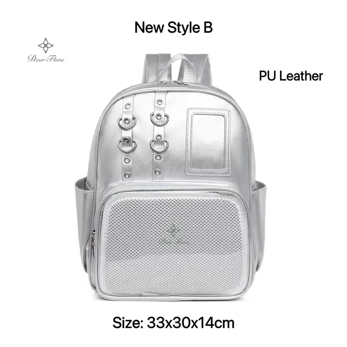 Sac à dos mini Y2K mignon pour femme, sac ItaBag tendance, sac à dos transparent pour fille, sac à dos DIY personnalisé, sac à bandoulière Lolita